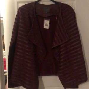 Limited Oxblood blazer